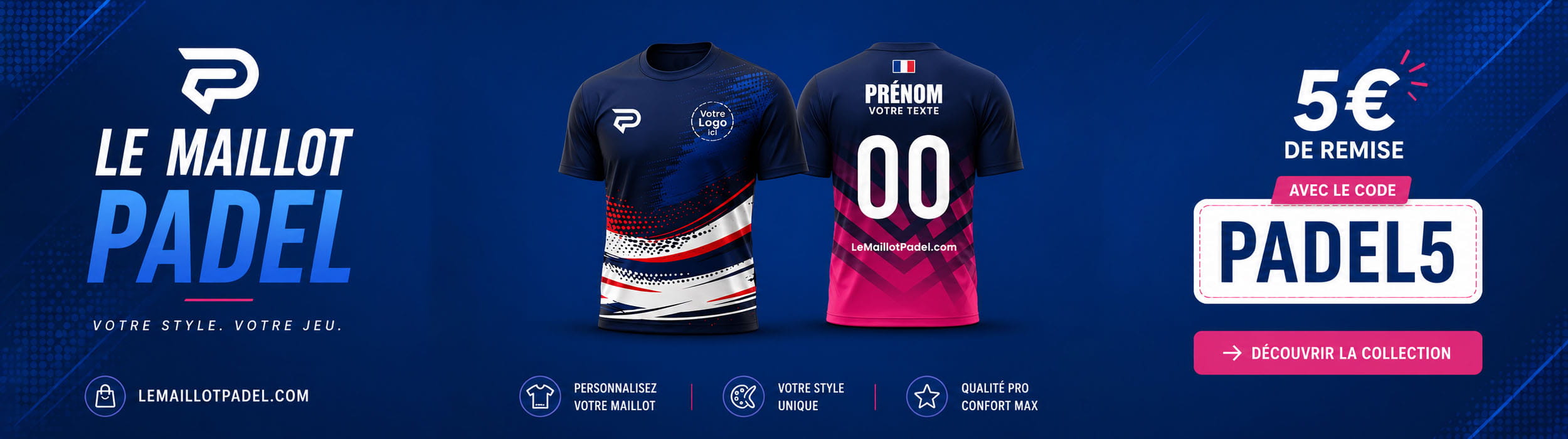 Publicité Le Maillot Padel